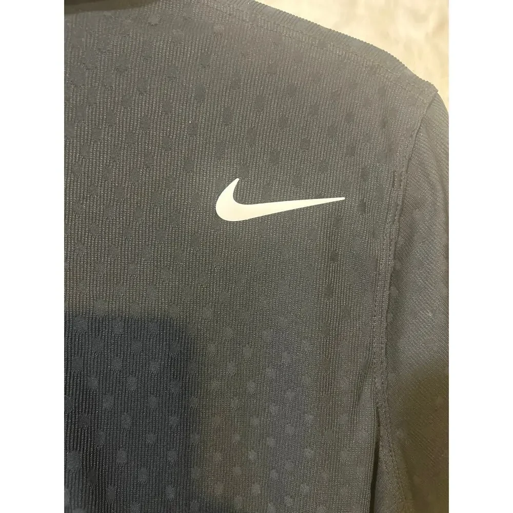 Nike Dri-FIT Women's Large Black‎ Golf Polo Shirt Celtic Logo